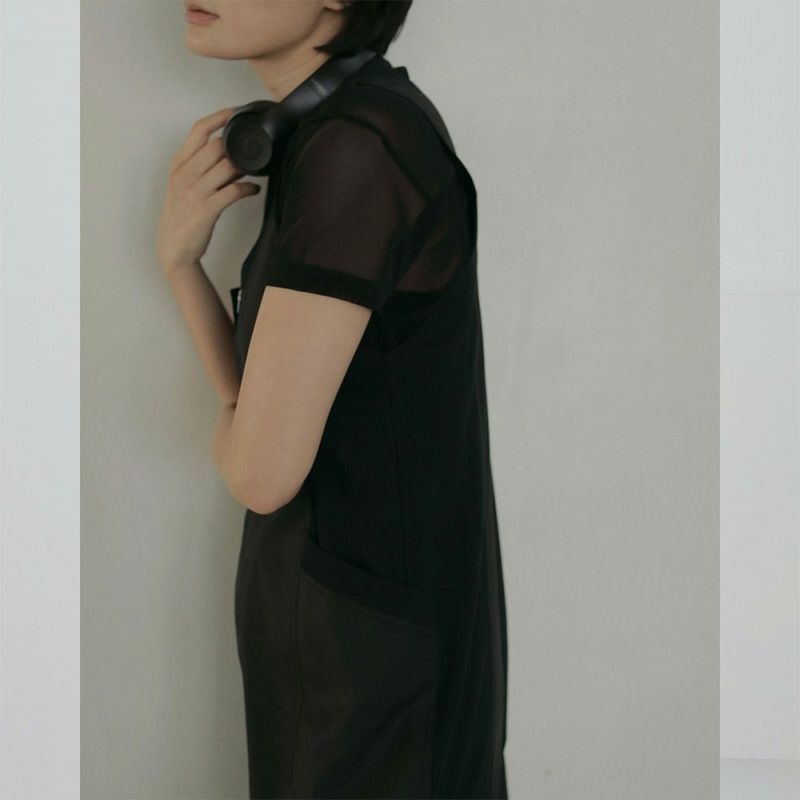 【新品】anuke アンヌーク　シアーチュールTシャツ　完売商品 ànuke online store（アンヌーク） / Sheer Tulle T-shirtsSheer