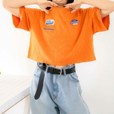【Ungrid/アングリッド】エンブロイダリーダメージロゴTee・12532748701