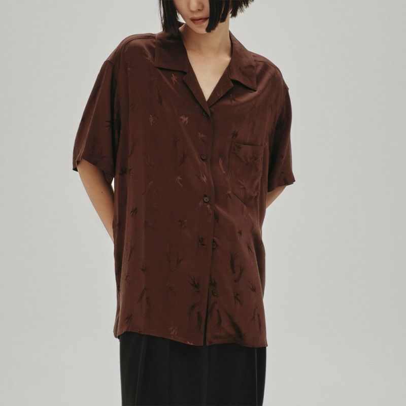 Life's Swallow Satin Shirts スカイブルー TODAYFUL(トゥデイフル) / Life's online store（ライフズ