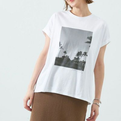 【MICA&DEAL/マイカアンドディール】フォトプリントT-shirt-city・0125209135/palm tree・0125209136