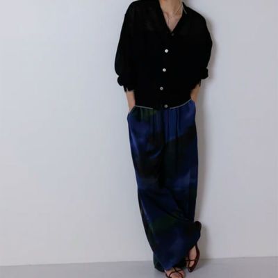 【CHIGNON/シニヨン】グラデーションカラーワイドパンツ・3853-364BZ