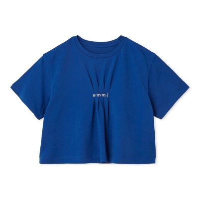 【emmi/エミ】emmi×PlaX(TM)クロップドemmiロゴＴシャツ・13WCT252066