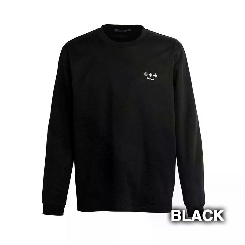 新品☆TATRAS（タトラス）長袖 Tシャツ 　SICADO シカード 楽天市場】TATRAS タトラス SICADO シカード ロゴ ロンT 8196-M 黒 白
